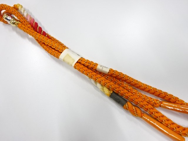 未使用品　正絹　振袖用　手組帯締め
